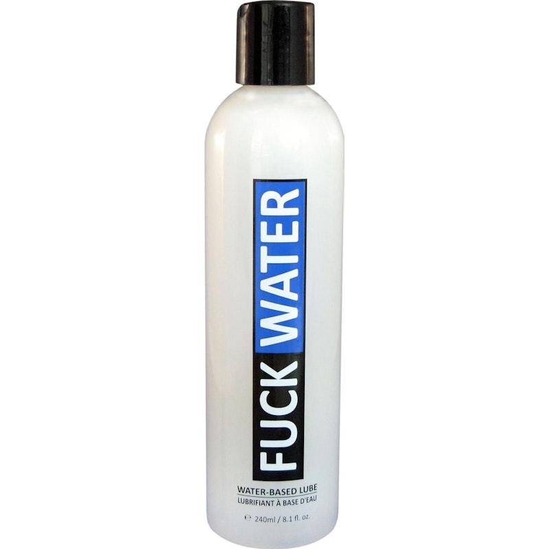 Fuck Water 8oz/240ml Water Based Lubricant - Naughty by Nature Adult Store