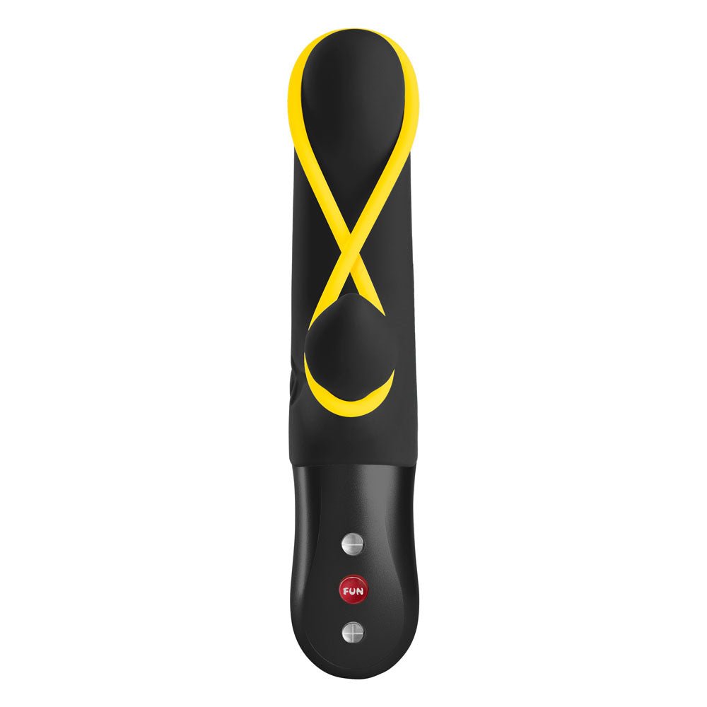 Fun Factory AMORINO Black - Rabbit Vibrator - VIBRATORS - PREMIUM