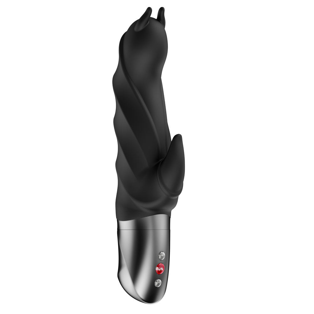 Fun Factory Darling Devil Black 20 Cm Vibrator Silky Smooth - VIBRATORS - PREMIUM