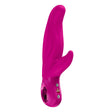 Fun Factory Lady Bi Rabbit Vibrator – Magenta USB - C Rechargeable 21.8cm - VIBRATORS - PREMIUM