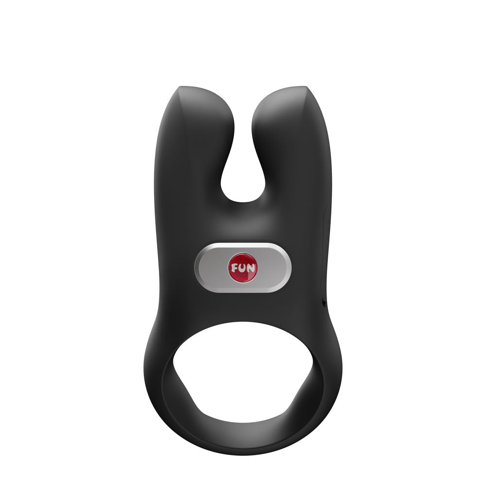 Fun Factory NOS Black USB C Rechargeable Vibrating Cock Ring - COCK RINGS - PREMIUM