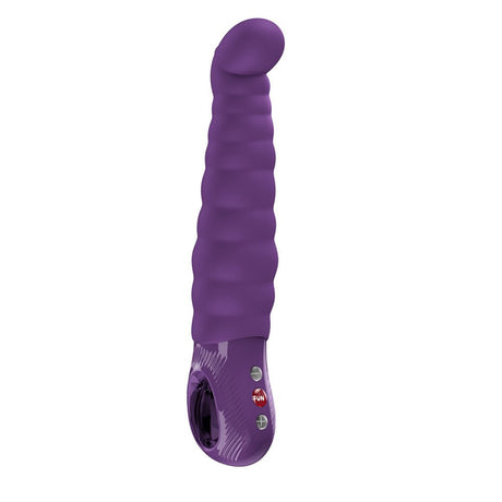 Fun Factory Patchy Paul Vibrator – USB - C Rechargeable, Dark Violet - VIBRATORS - PREMIUM