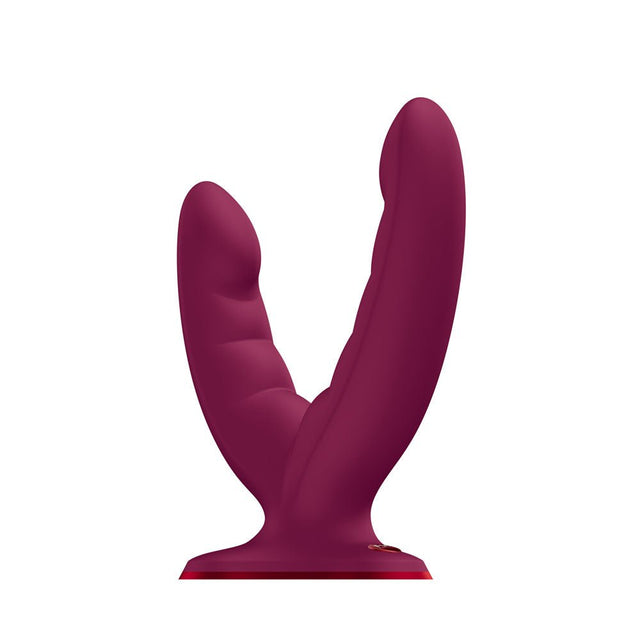 Fun Factory Ryde Wine Red Grinding Dildo For G Spot Pleasure - DONGS - PREMIUM