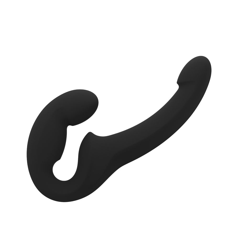 Fun Factory Share Lite Black Strapless Strap On For Couples - VIBRATORS - PREMIUM