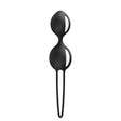 Fun Factory SmartBalls Duo Black Weighted Kegel Balls - KEGEL - PREMIUM