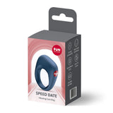 Fun Factory Speed Date Vibrating Cock Ring With Flexible Band - VIBRATORS-PREMIUM