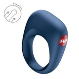 Fun Factory Speed Date Vibrating Cock Ring With Flexible Band - VIBRATORS-PREMIUM