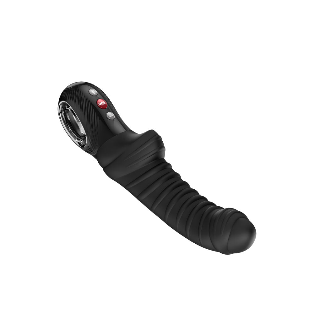 Fun Factory Tiger G - Spot Vibrator – Black USB - C Rechargeable Silicone - VIBRATORS - PREMIUM