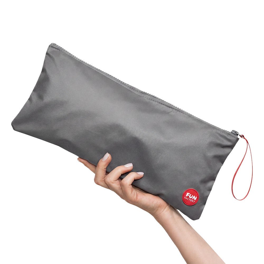 Fun Factory Toybagg Large Dark Grey Toy Storage Bag - HEALTH CARE-PREMIUM