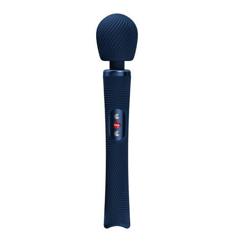 Fun Factory VIM Rumbling Massage Wand – Nightblue Rechargeable Silicone - VIBRATORS - PREMIUM