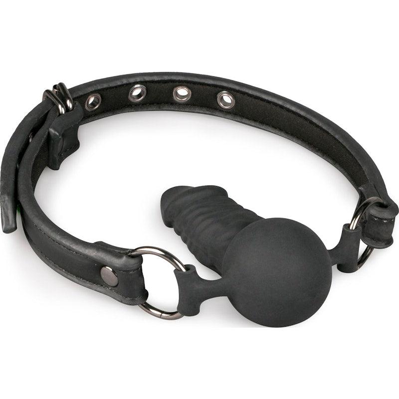 Gag With Silicone Dong - Adult Toys