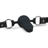 Gag With Silicone Dong - Adult Toys