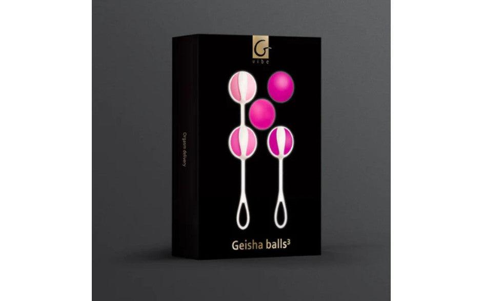 Geisha Balls 3 Sugar Pink - Naughty by Nature Adult Store