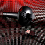 Gender X ECHO - Black 15.3 cm USB Rechargeable Butt Plug - ANAL TOYS