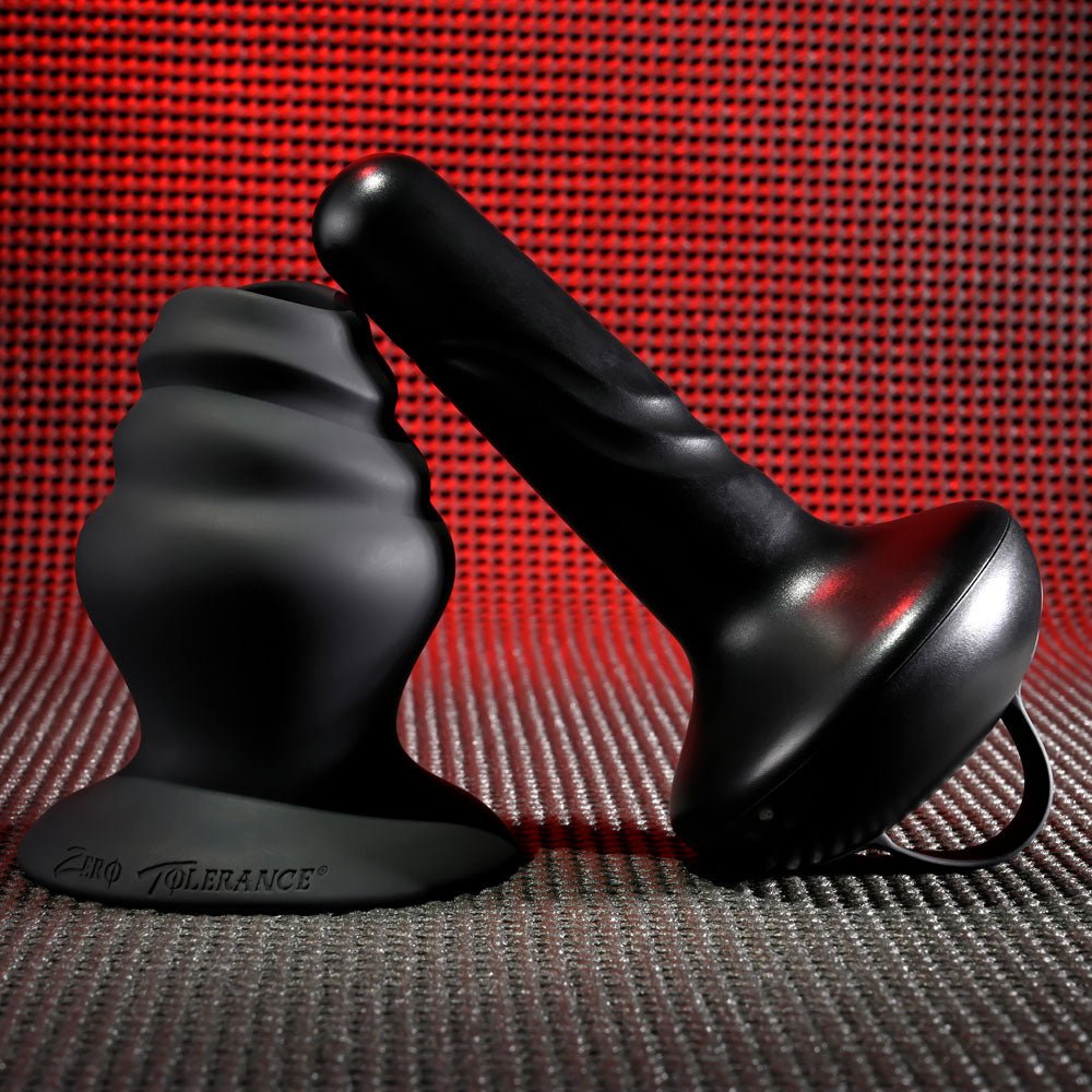Gender X ECHO - Black 15.3 cm USB Rechargeable Butt Plug - ANAL TOYS