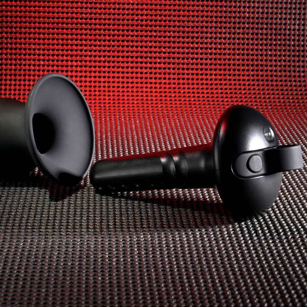 Gender X ECHO - Black 15.3 cm USB Rechargeable Butt Plug - ANAL TOYS