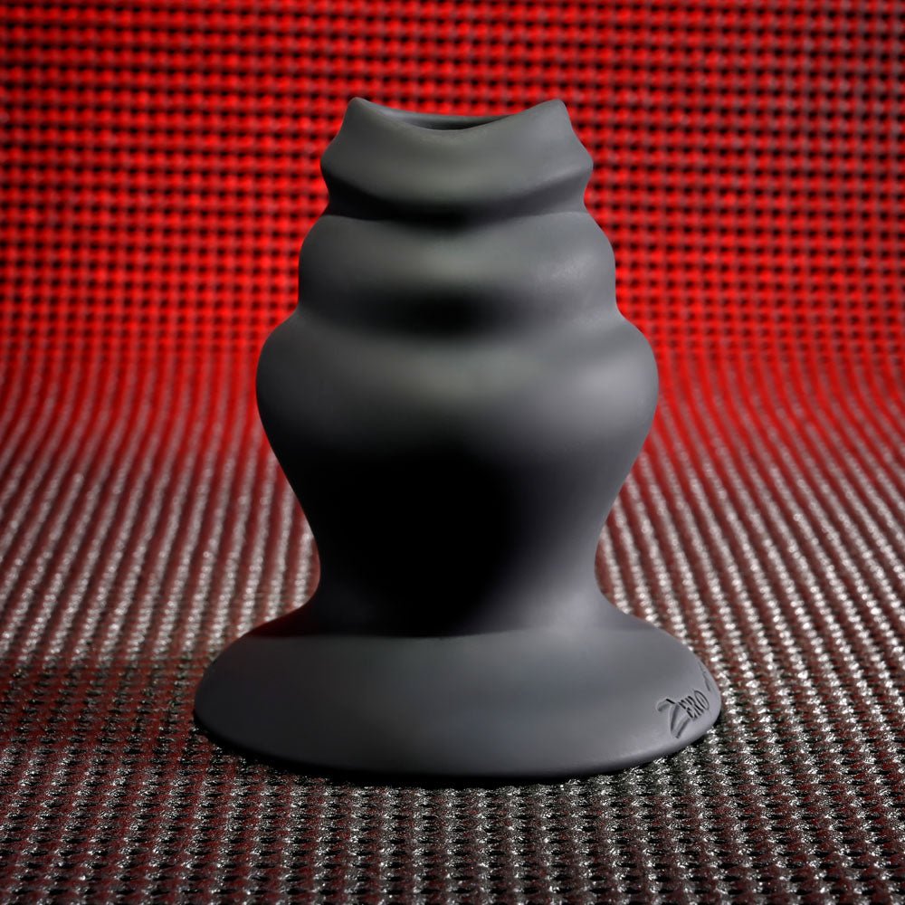 Gender X ECHO - Black 15.3 cm USB Rechargeable Butt Plug - ANAL TOYS