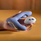 Gender X Flapjack Blue USB Rechargeable Flapping Vibrator - VIBRATORS