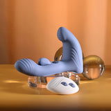 Gender X Flapjack Blue USB Rechargeable Flapping Vibrator - VIBRATORS