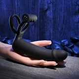 Gender X FULL SWING - Vibrating Cock Ring with Double Penetrator - COCK RINGS