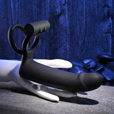 Gender X FULL SWING - Vibrating Cock Ring with Double Penetrator - COCK RINGS
