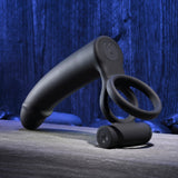 Gender X FULL SWING - Vibrating Cock Ring with Double Penetrator - COCK RINGS