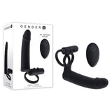 Gender X FULL SWING - Vibrating Cock Ring with Double Penetrator - COCK RINGS