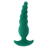 Gender X The Rattler Green Vibrating Anal Plug – 17 cm Silicone Toy - ANAL TOYS