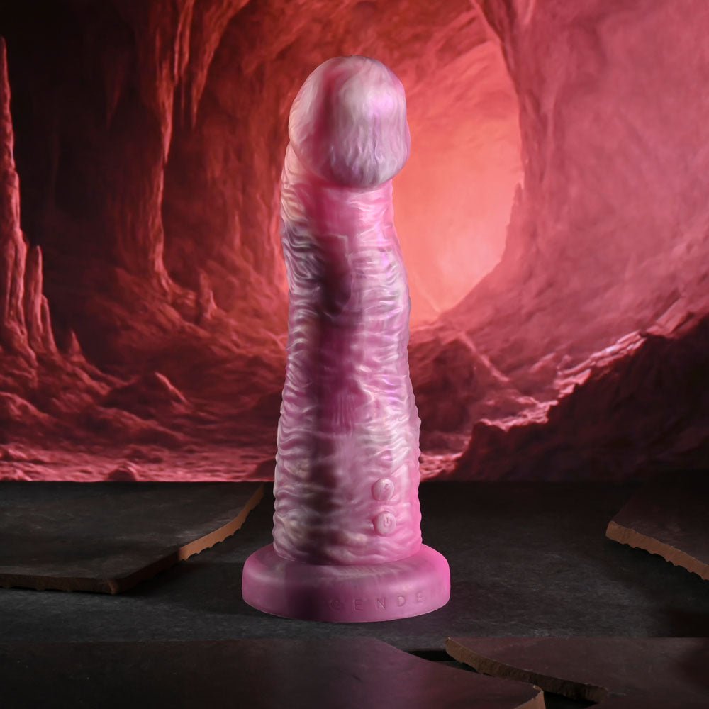 Gender X Whimsical Vibrating Dildo With Remote - DONGS