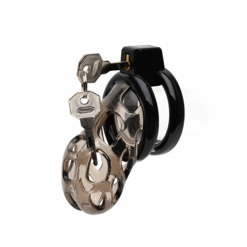 Gladiator Size 1 Soft Cock Cage with Pussification Plug - Adult Toys
