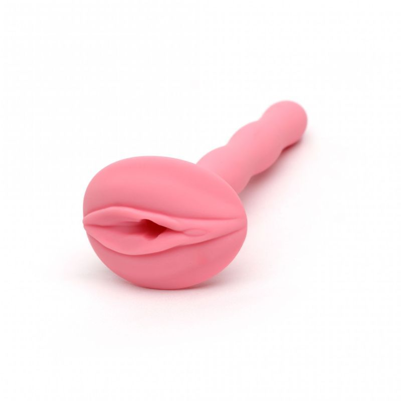 Gladiator Size 1 Soft Cock Cage with Pussification Plug - Adult Toys
