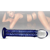 Glass Romance 7 Blue 7.5in - Naughty by Nature Adult Store