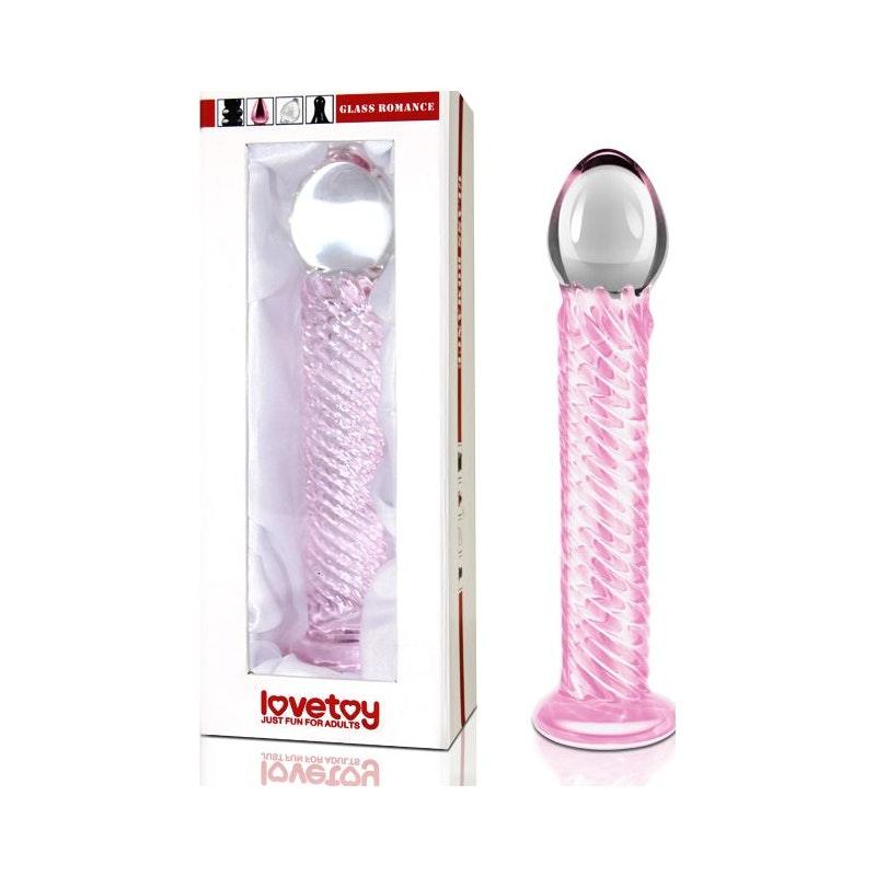 Glass Romance 7 Pink 7.5in - Adult Toys