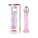 Glass Romance 7 Pink 7.5in - Adult Toys