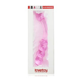 Glass Romance Pink Glass Dildo – 7 Inch Temperature Play Sex Toy - Adult Toys