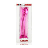 Glass Romance Pink Glass Dildo - 7.5 Inch Temperature Play Sex Toy - Adult Toys