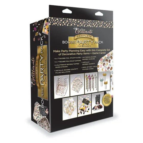 Glitterati Complete Boobie Party Pack - NOVELTIES
