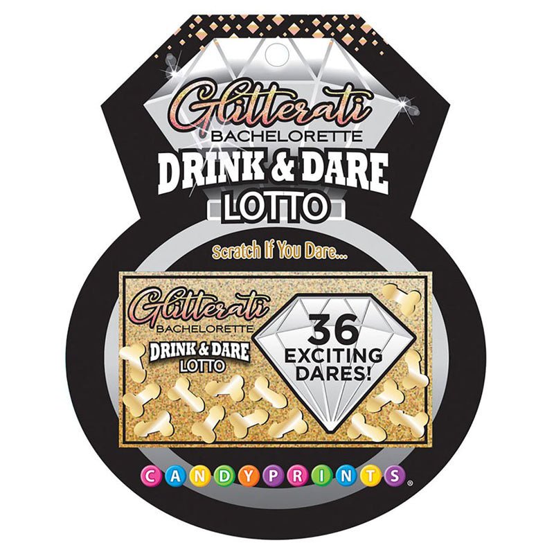 Glitterati - Drink And Dare Lotto - Hens Party Lotto Game - Novelties