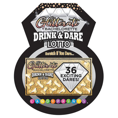 Glitterati - Drink And Dare Lotto - Hens Party Lotto Game - Novelties