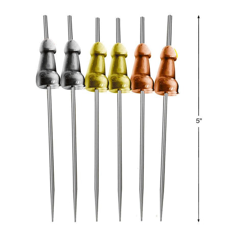Glitterati Hors d'Oeuvre Picks - 6 Pack - Novelties