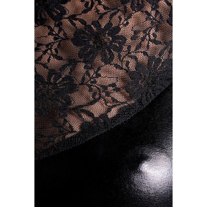 Glossy Wetlook Dress Lulu - Lingerie