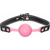 Glow Gag Glow in the Dark Silicone Ball Gag - Adult Toys