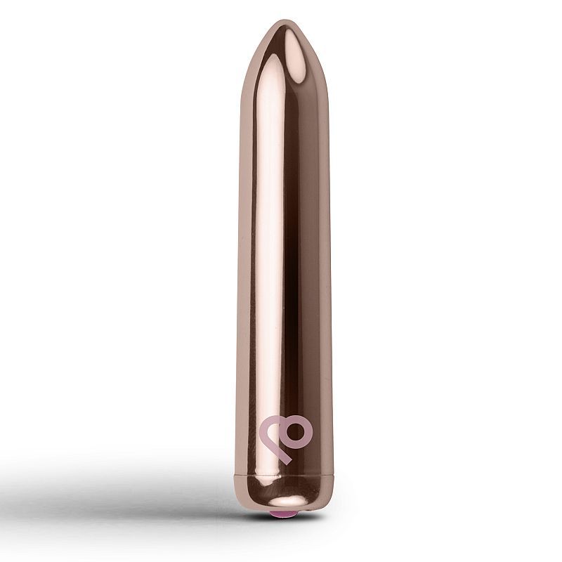 Golden Rose Rechargeable Bullet - bullet vibrator