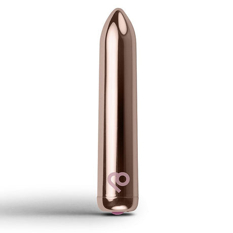 Golden Rose Rechargeable Bullet - bullet vibrator