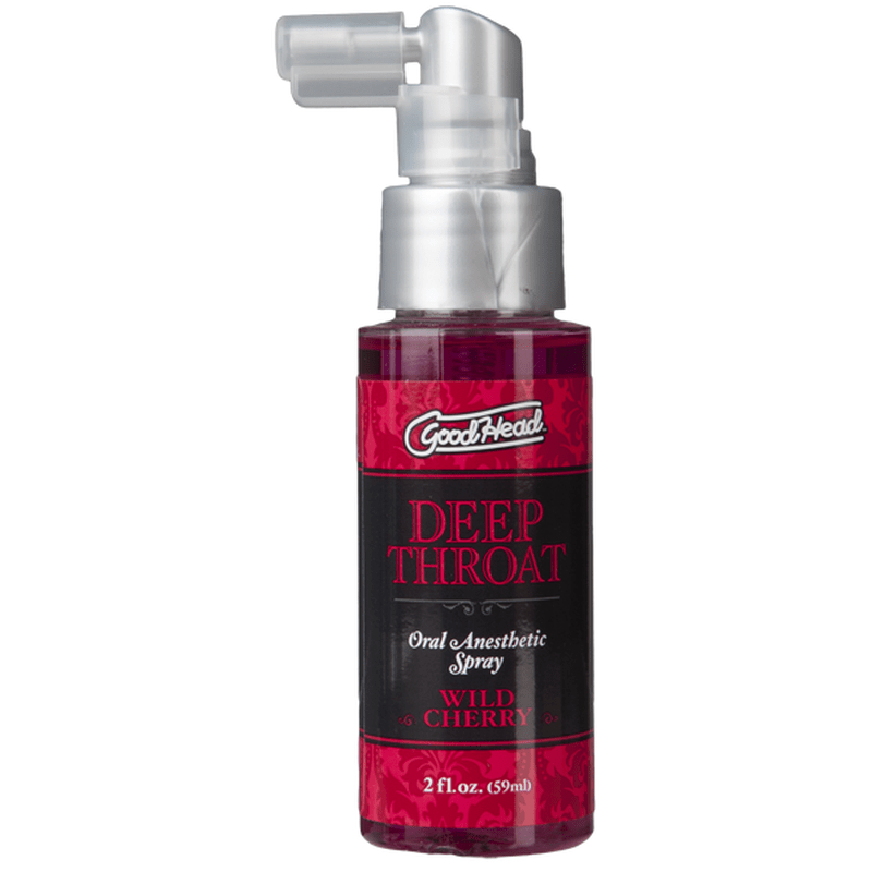 GoodHead Deep Throat Spray Cherry 59ml - Lotions & Potions
