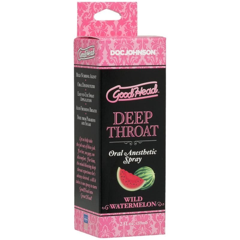 GoodHead Deep Throat Spray Wild Watermelon 59ml - Lotions & Potions