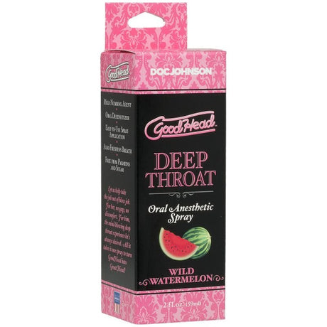 GoodHead Deep Throat Spray Wild Watermelon 59ml - Lotions & Potions