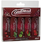 GoodHead Oral Delight Gel 1 oz 5 Pc - Naughty by Nature Adult Store