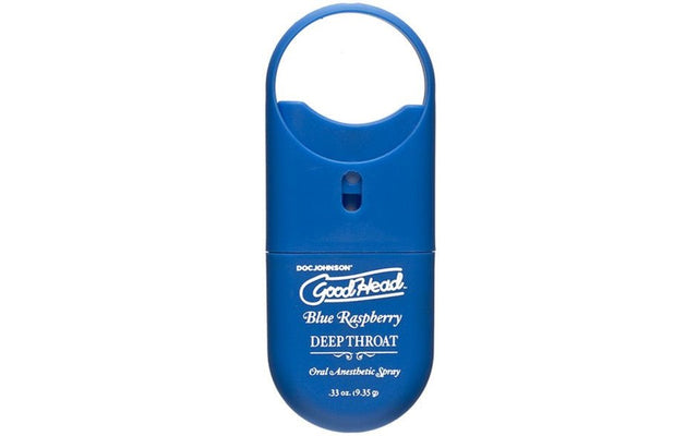 GoodHead To-Go Deep Throat Spray Blue Raspberry 9ml - Lotions & Potions
