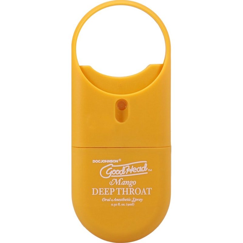 GoodHead To-Go Deep Throat Spray Mango 9ml - Lotions & Potions